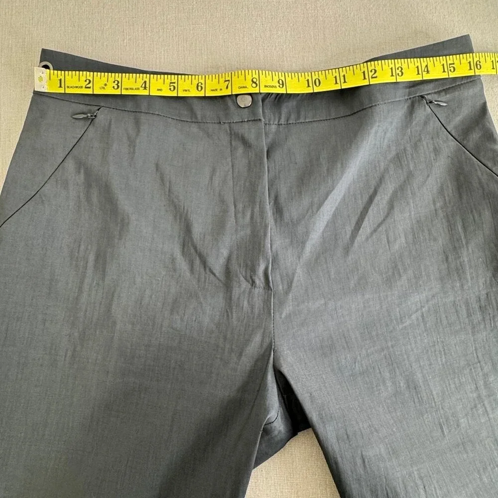 Sarah Pacini‎ linen blend pants